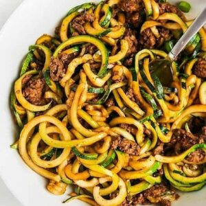Chinese five spice turkey with zucchini