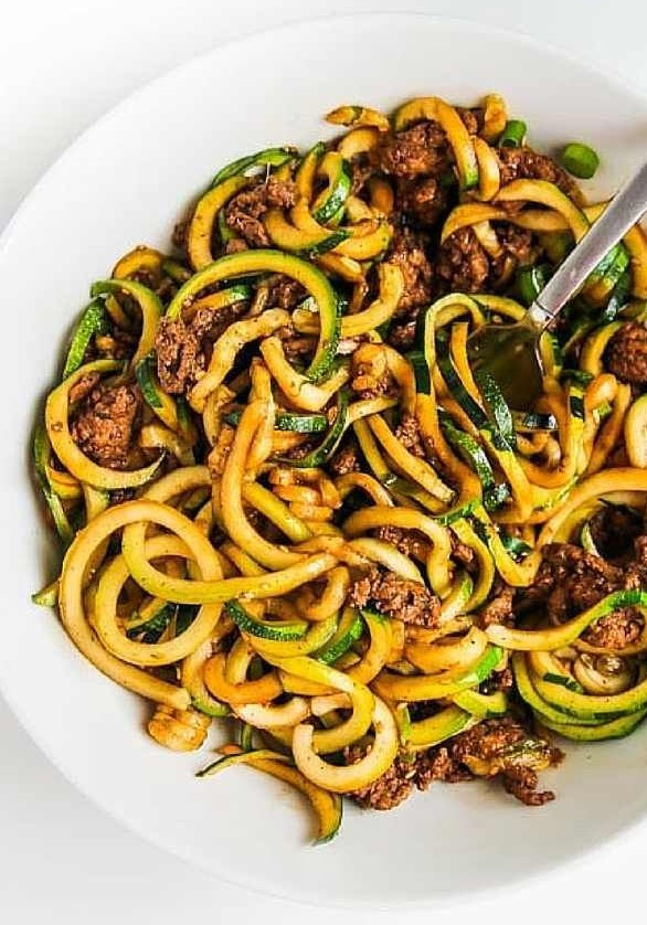 Chinese five spice turkey with zucchini