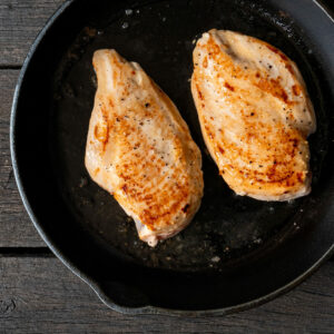 seared chicken breast