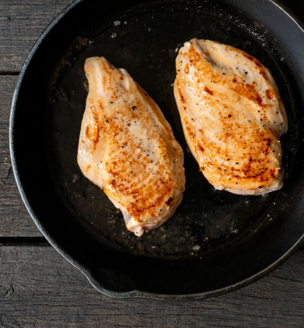 seared chicken breast
