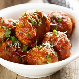 low carb spaghetti and meatballs