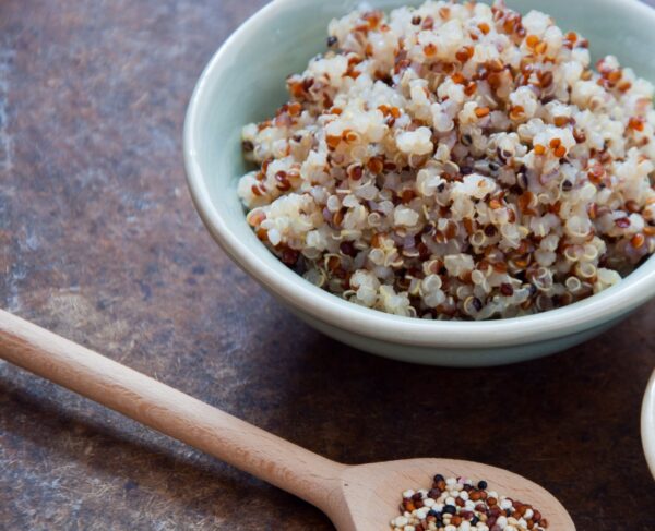 seasoned quinoa