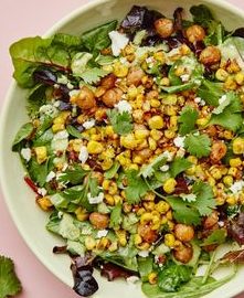 corn and chickpea salad