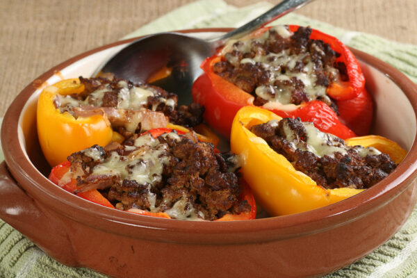 green chile stuffed peppers