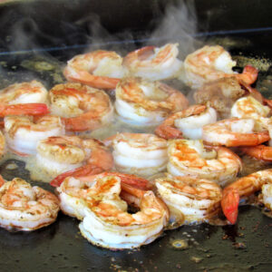 seared shrimp by the pound
