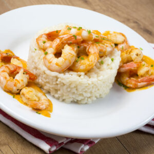 cajun shrimp over rice