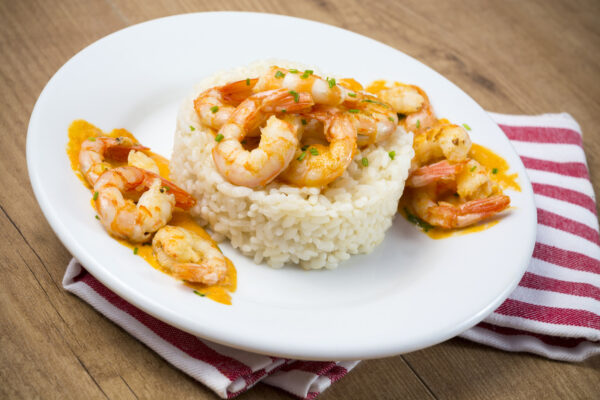 cajun shrimp over rice
