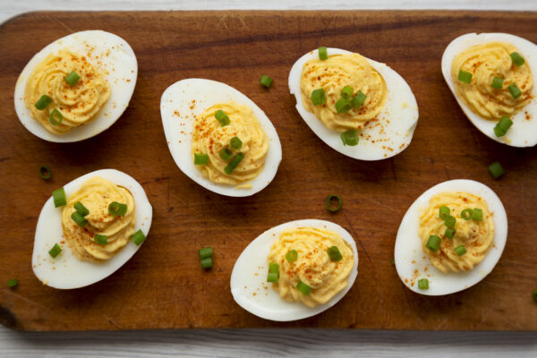 deviled eggs