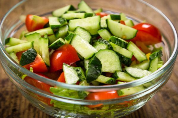 tomato cucumber salad