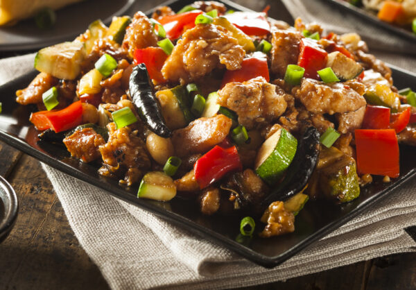 low carb kung pao chicken