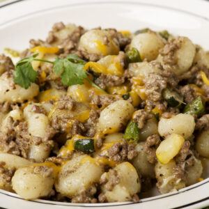 cheeseburger gnocchi