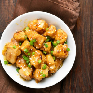 honey garlic chicken