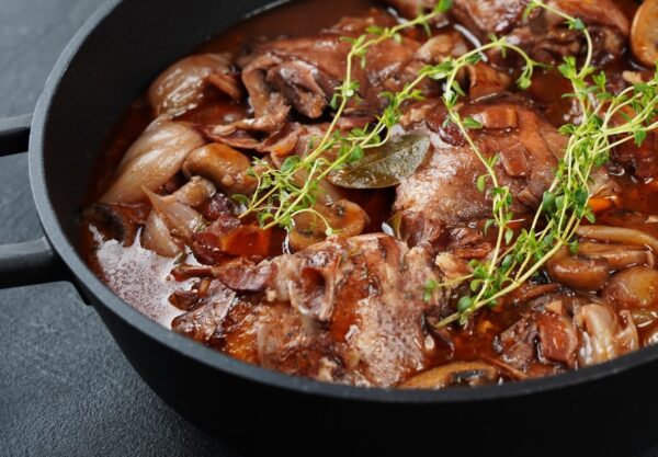 chicken coq au vin