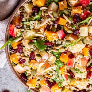 chicken butternut and quinoa salad