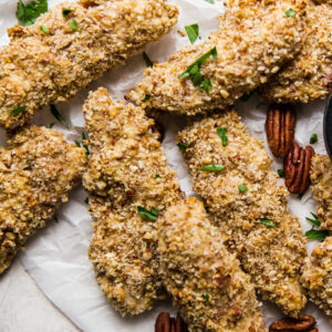 pecan crusted chicken tender