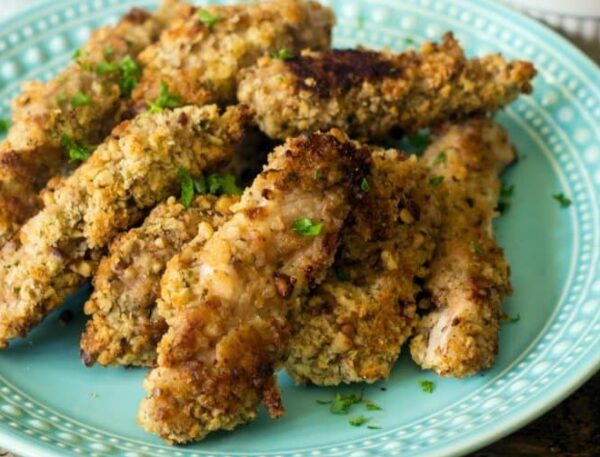 pecan crusted chicken tender