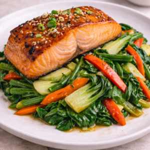 low carb miso salmon